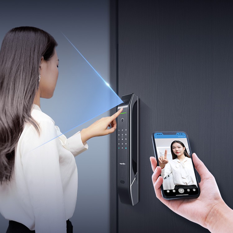 3D face recognition door lock 3D face recognition door lock